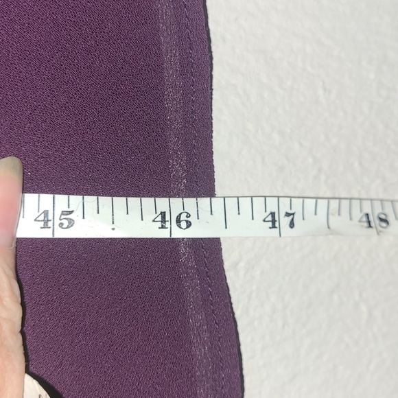 Formal Dress Maxi Cocktail Bead Trim Purple Dark Romance Fairycore Short Sleeve - Picture 12 of 12